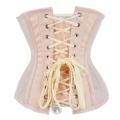 Sexy 14 Steel Boned See-through Mesh and Lace Bodyshaper Underbust Waist Cincher Corset N22277