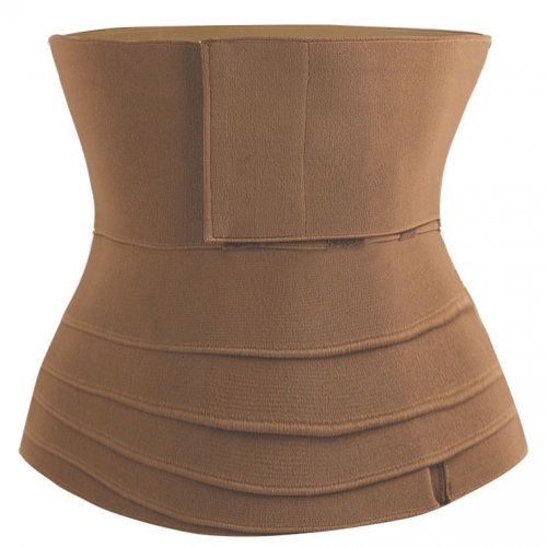 4 Meters Elastic Waist Cincher Velcro Girdle Breathable Sports Workout Body Shaper Belt N22012