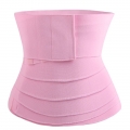 4 Meters Elastic Waist Cincher Velcro Girdle Breathable Sports Workout Body Shaper Belt N22011