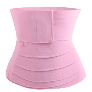 4 Meters Elastic Waist Cincher Velcro Girdle Breathable Sports Workout Body Shaper Belt N22011