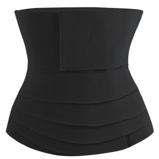 4 Meters Elastic Waist Cincher Velcro Girdle Breathable Sports Workout Body Shaper Belt N22010