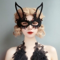 Sexy Evil Bunny Masquerade Adult Nightclub Dancer Halloween Anime Cosplay Eye Mask MS21800