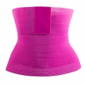 Unisex Elastic Waist Cincher Velcro Girdle Breathable Sports Workout Fitness Body Shaper Belt N21795