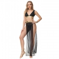 Sexy Belly Dance Bra and Long Skirt Adult Bollywood Performance Dancing Carnival Costume N21632