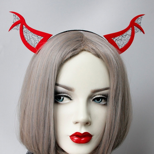 Sexy Red Demon's Horns Monster Halloween Party Nightclub Decorations Headband J21526 Sexy Red Demon's Horns Monster Halloween Party Nightclub Decorations Headband J21526