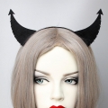 Gothic Demon's Horns Halloween Party Decorations Headband J21519
