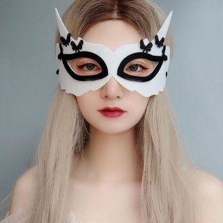 Gothic Fox Noble Evil Queen Adult Masquerade Party Halloween Anime Cosplay Eye Mask MS21438