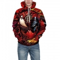 Fashion Unisex Monster 3D Digital Print Movie Role Loose Pullover Hoodie Drawstring Tops N21384