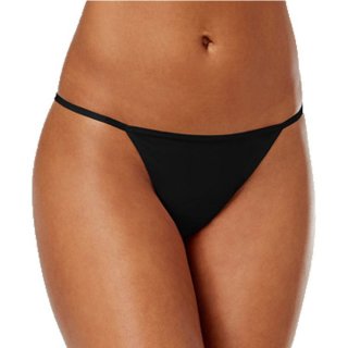 Sexy Black Elastic Bikini Thong Low Waist T-back PT21290