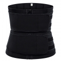 Fashion Black Neoprene Velcro Sports Waist Trainers Gym Body Shaper Waistband N20870