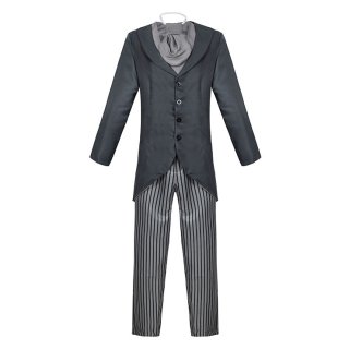 Men's Horror Tim Burton's Corpse Bride Hero Victor Party Suit Adult Cosplay Costume N20498