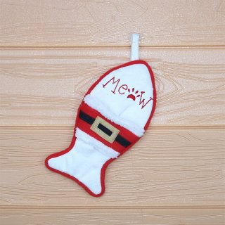 Christmas Eve Knife and Fork Cartoon Cutlery Pouch Dinner Party Tree Decoration XT19903