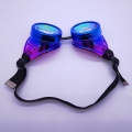 Fashion Gradient Color Kaleidoscope Lens Halloween Masquerade Party Goggles MS19819