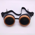 Steampunk Ancient-gold Removable Frame With Cover Glasses Masquerade Party Goggles MS19794