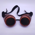 Steampunk Red-copper Removable Frame Glasses Masquerade Party Goggles MS19790