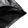 Men's Sexy Glossy PVC Tight-fitting Tank and Shorts Lingerie One-piece Stretchy Jumpsuit N19001