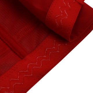 Sexy Red See-through Mesh Spaghetti Straps Bustier Bra Corset Clubwear Crop Top N18608