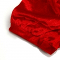 Sexy Santa Girls Red Swetheart Neckline Puff Sleeves Mini Multilayer Dress Christmas Costume XT18369