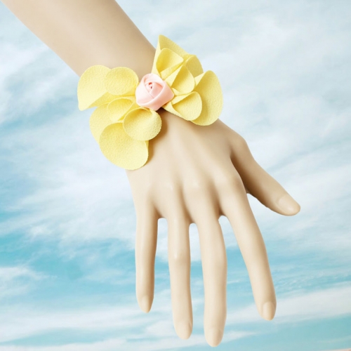 Vintage Style Black Wristband Bowknot Embellishment Bracelet J17795