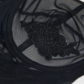 Sexy Charming Black Sheer Mesh Bustier Girdle Waist Cincher N17304