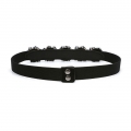 Women's Fashion Green Crystal Beaded Elastic Thin Waist Belt N17032