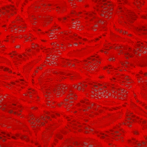 Sexy Red Halter Deep V Floral Lace Bodysuit Teddy Lingerie N16572