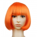 Women's Fashion Orange Short Bob Hair Cosplay Party Wigs MS16101
