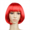 Women's Fashion Red Short Bob Hair Cosplay Party Wigs MS16099