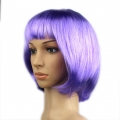 Women's Fashion Light-Purple Short Bob Hair Cosplay Party Wigs MS16096