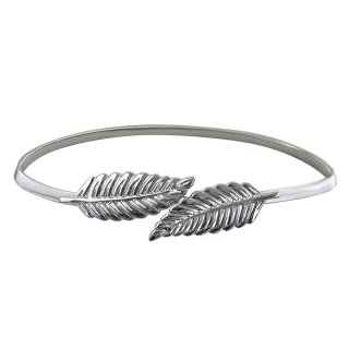 Women's Fashion Silver Metal Leaf Elastic Dress Waist Thin Cinch Belt N16054