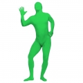 Men's Green Invisible Man Bodysuit Halloween Costume N15652