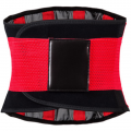 Unisex Red Neoprene Stripe Waist Trainer Body Shaper Belt N15287