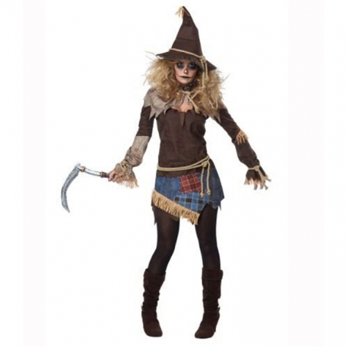 Women's Creepy Scarecrow Adult Costume N14663