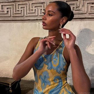 Women's Ethnic Paisley Print Sleeveless Maxi Dress With Long Golden Fringe High Waist Polyester Bodycon Resort Vacation Party Style For Women