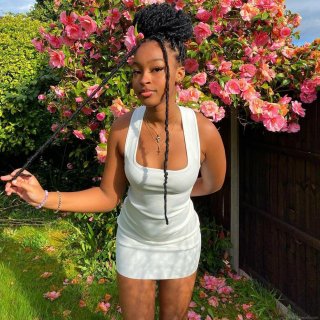 Women Sexy White Ribbed Knit Mini Dress Sleeveless U Neck Bodycon Slim Fit Summer Clubwear Fashion Short Pencil Dress