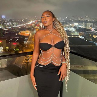 Sexy Hollow Out Maxi Dress With Metal Chain Halter Sleeveless Tube Top Bodycon Long Dress Polyester Spandex Summer Streetwear Party Banquet Evening Women Clothing