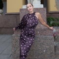 Elegant Satin Polka Dot One Shoulder Halter Maxi Dress Set With Shawl Backless Split Slim Fit Long Dress For Women Evening Party Vacation Streetwear