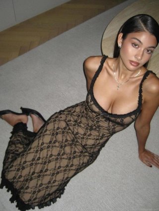 Sexy Black Lace Slip Midi Dress With Bowknot Detail Ruffle Hem Slim Fit Elegant Sleeveless Bodycon Evening Party Night Club Outfits For Women