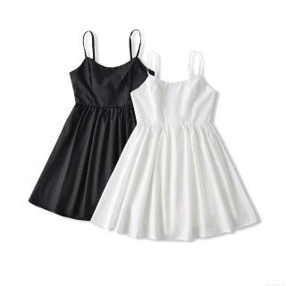 Women's Sexy Backless Mini Dress Polyester Satin Spaghetti Strap Bow Back A-line Party Dress Sleeveless Streetwear Summer Fashion Evening Clubwear