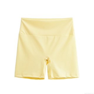 Women's High Waist Yoga Shorts 100% Polyester Solid Color Athletic Biker Running Shorts For Workout Gym Sports Yoga Slim Fit Comfy Shorts