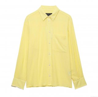 Women's Vertical Striped Long Sleeve Button Down Shirt Polyester Cotton Blend Breathable Blouse Casual Office Work Tops For Women