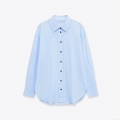 Women's Fashion Casual Long Sleeve Blouse Polka Dot Solid Color Button Down Shirt Elegant Office Lady Tops For Spring Autumn