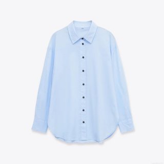 Women's Fashion Casual Long Sleeve Blouse Polka Dot Solid Color Button Down Shirt Elegant Office Lady Tops For Spring Autumn