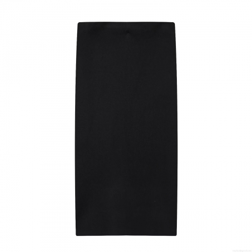 Women's Knit Midi Skirt High Waist Slim Fit Side Split Elegant Minimalist Solid Color Casual Office Daily Commute Skirt Bottoms