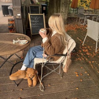 Women's Retro Brown Corduroy Quilted Jacket Loose Fit Tie-Front Long Sleeve Cotton Padded Coat Casual Warm Outerwear For Autumn Winter