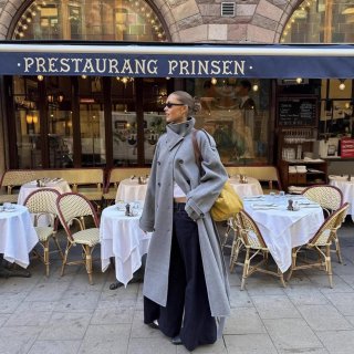 Women's Elegant Long Woolen Trench Coat Double Breasted Lapel Belted Overcoat Winter Autumn Fashion Warm Casual Slim Fit Outerwear Long Sleeve Solid Jacket