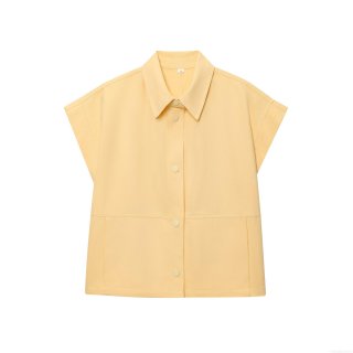 Women's Casual Solid Color Sleeveless Button Down Vest and Wide Leg Pants Two Piece Set Streetwear Pocket Design Cotton Polyester Blend Outfit