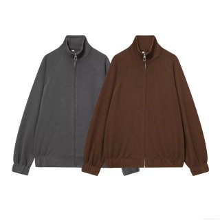 Women's Casual Knitted Two Piece Set Solid Color Half Zip Up Long Sleeve Sweatshirt And Wide Leg Drawstring Pants Lounge Tracksuit For Women Streetwear