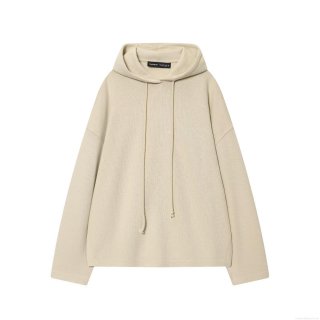 Women's Fall Fashion Waffle Knit Hoodie and Wide Leg Pants Set Casual Long Sleeve Loose Drawstring Hooded Two Piece Outfits Sweatshirt Suits