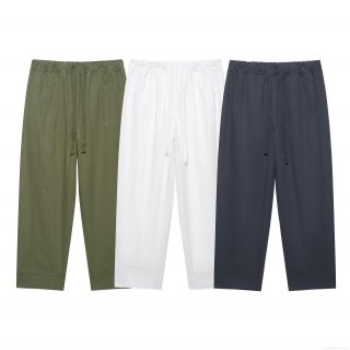 Women's Casual Long Pants 100% Polyester Elastic High Waist Drawstring Straight Leg Trousers For Daily Wear Travel Simple Minimalist Fashion Ladies Pants